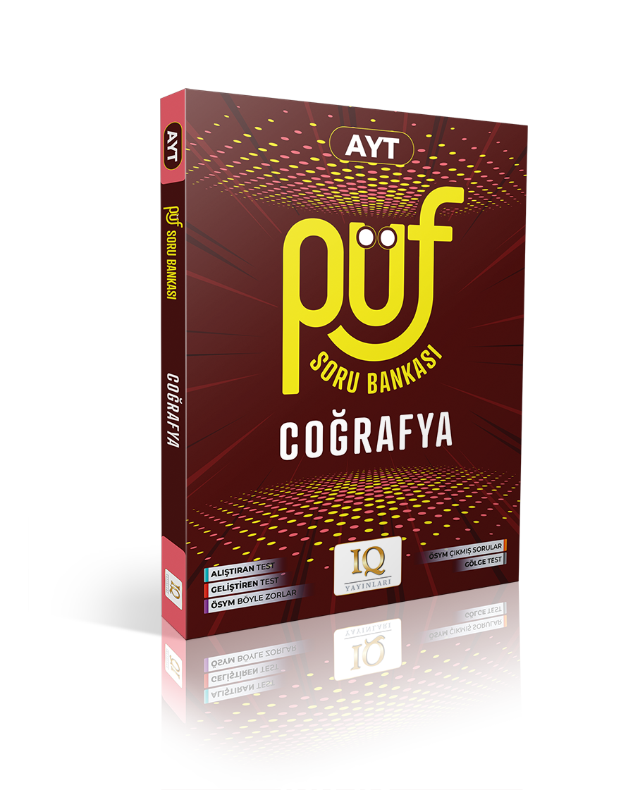 IQ Yayınları AYT Püf Coğrafya Soru Bankası IQ Yayınları AYT Püf Coğrafya Soru Bankası