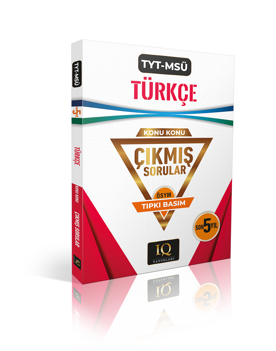 IQ Yayınları MSÜ Türkçe Konu Konu Çıkmış Sorular