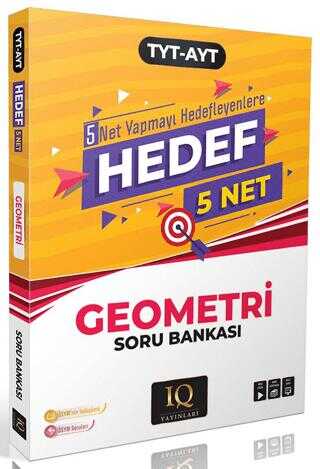 Iq Yayınları TYT Geometri Hedef 5 Soru Bankası Iq Yayınları TYT Geometri Hedef 5 Soru Bankası