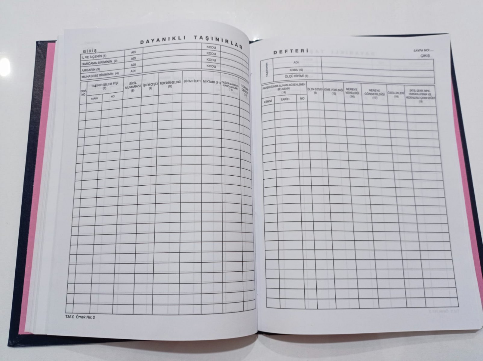 Kocaoluk Dayanıklı Taşınırlar Defteri Kocaoluk Dayanıklı Taşınırlar Defteri