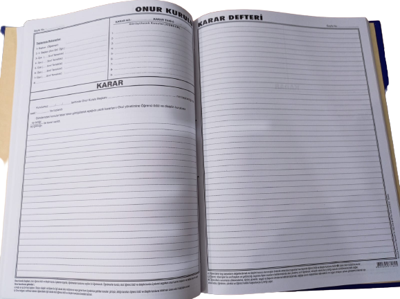 Kocaoluk Onur Kurulu Karar Defteri Kocaoluk Onur Kurulu Karar Defteri
