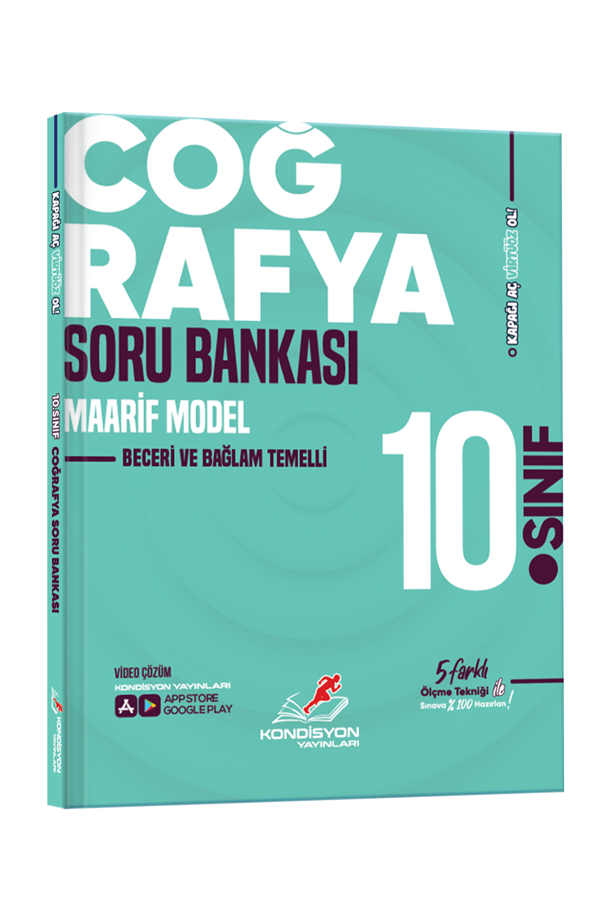 Kondisyon 10.Sınıf Virtüöz Coğrafya Soru Bankası (Maarif Model) Kondisyon 10.Sınıf Virtüöz Coğrafya Soru Bankası (Maarif Model)