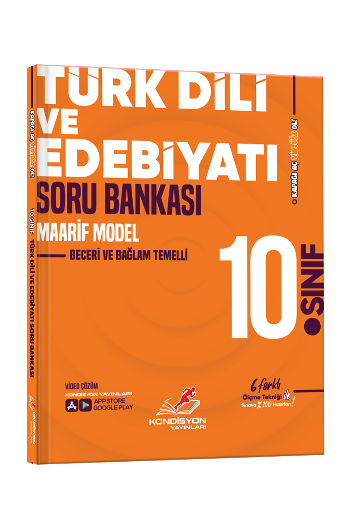 Kondisyon - Virtüöz 10.Sınıf Türk Dili ve Edebiyatı Soru Bankası