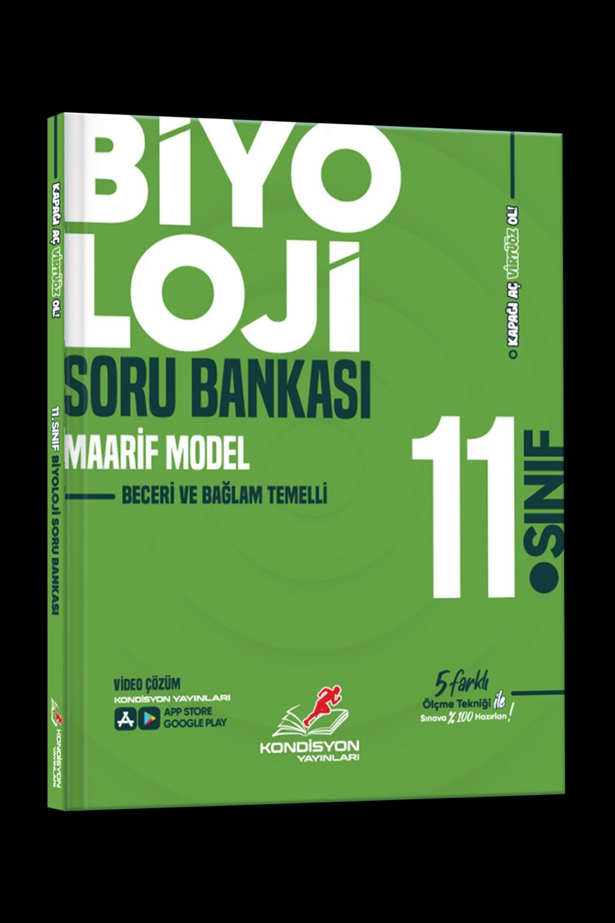 Kondiyon 11.Sınıf Virtüöz Biyoloji Soru Bankası (Maarif Model)