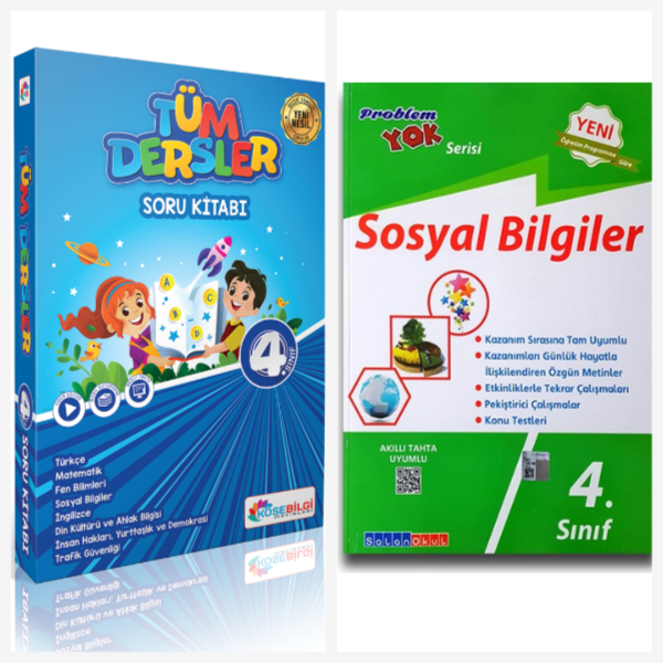 Köşebilgi Yayınları 4.sınıf Tüm Dersler & Salan Yayınları 4.sınıf Sosyal Bilgiler