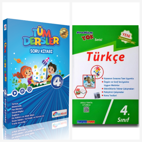 Köşebilgi Yayınları 4.sınıf Tüm Dersler & Salan Yayınları 4.sınıf Türkçe