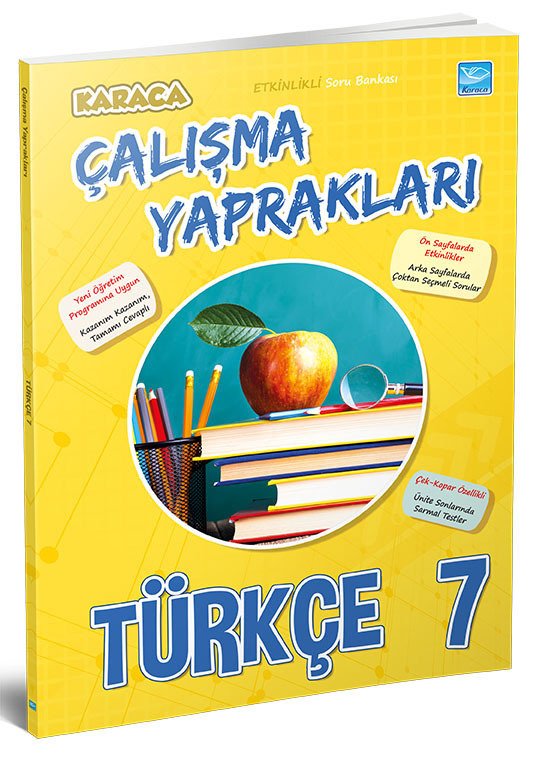 Koza Karaca Yayınları 7. Sınıf Türkçe Etkinlikli Soru Bankası