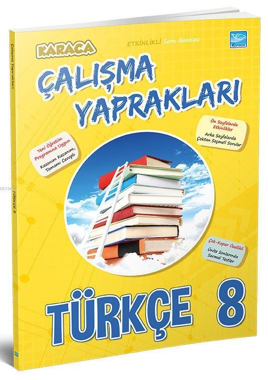 Koza Karaca Yayınları 8. Sınıf Türkçe Etkinlikli Soru Bankası