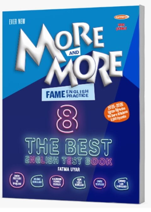 Kurmay ELT 8. Sınıf More and More English 8 Fame Fenomen Test Book Kurmay ELT 8. Sınıf More and More English 8 Fame Fenomen Test Book
