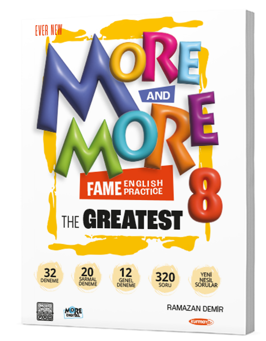 Kurmay More & More 8 The Greatest LGS İngilizce Denemeleri Kurmay More & More 8 The Greatest LGS İngilizce Denemeleri