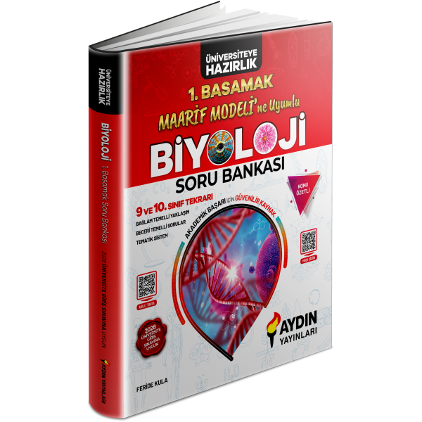 Maarif Model Aydın TYT Biyoloji Soru Bankası (Üniversiteye Hazırlık 1. Basamak) Maarif Model Aydın TYT Biyoloji Soru Bankası (Üniversiteye Hazırlık 1. Basamak)
