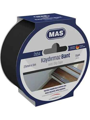 Mas 25 Mmx5 M Kaydırmaz Bant Siyah