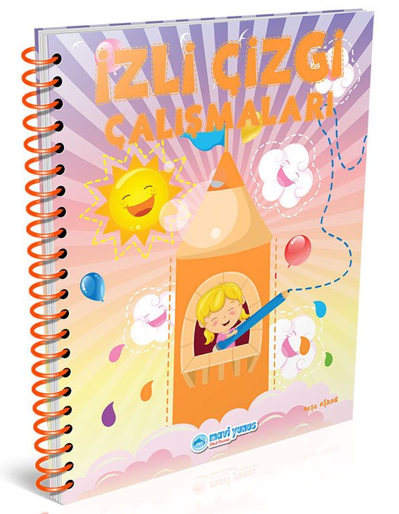 Mavi Yunus İzli Çizgi Çalışmaları (4-5-6 Yaş) Mavi Yunus İzli Çizgi Çalışmaları (4-5-6 Yaş)