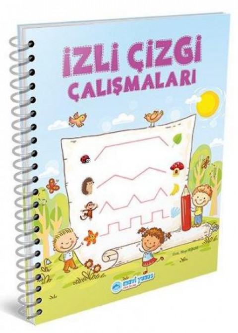 Mavi Yunus İzli Çizgi Çalışmaları (4-5-6 Yaş) Mavi Yunus İzli Çizgi Çalışmaları (4-5-6 Yaş)