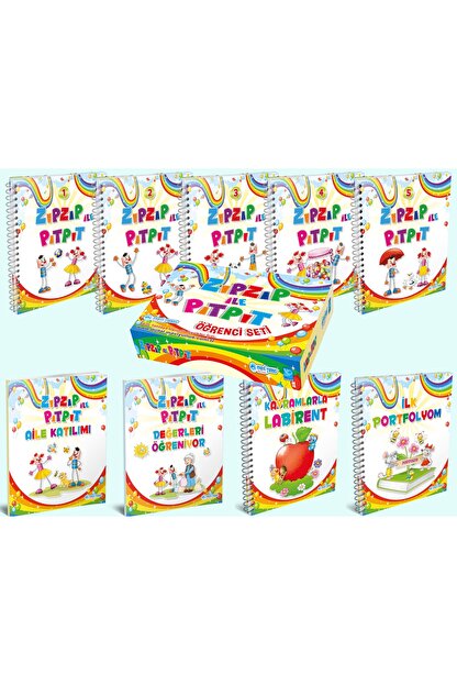 Zıpzıp Ile Pıtpıt Eğitim Seti Zıpzıp Ile Pıtpıt Eğitim Seti
