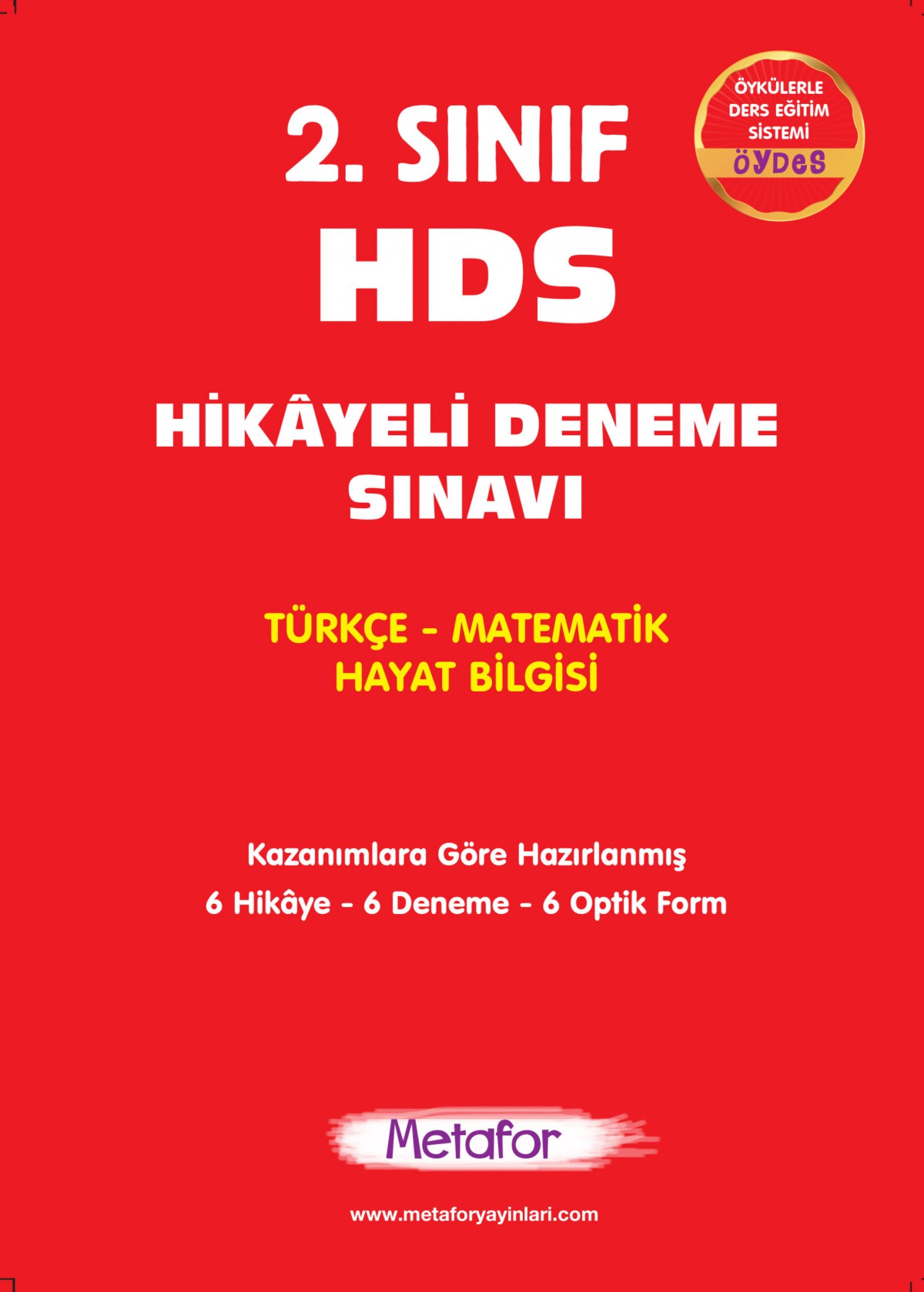 Metafor 2. Sınıf Hikayeli Deneme Sınavı 6’lı (hds) Metafor 2. Sınıf Hikayeli Deneme Sınavı 6’lı (hds)