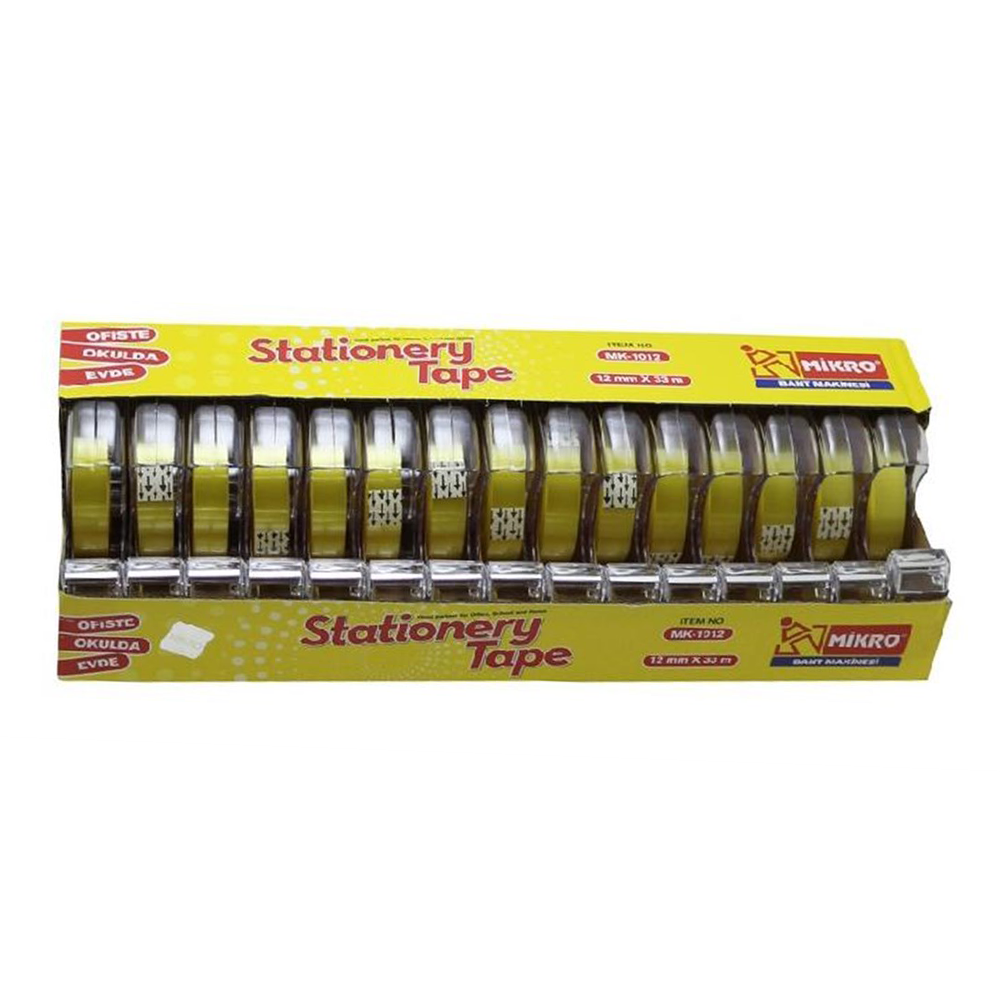 Mikro Bant Ve Bant Makinesi 12 Mm X 33 Mm 1 Adet Mikro Bant Ve Bant Makinesi 12 Mm X 33 Mm 1 Adet