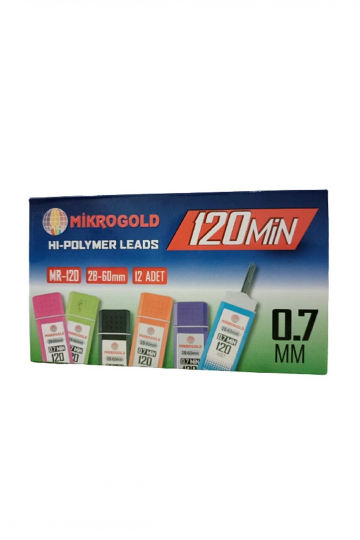 Mikrogold Kalem Ucu Hı-polymer Leards 0.7 120'li 12 Adet