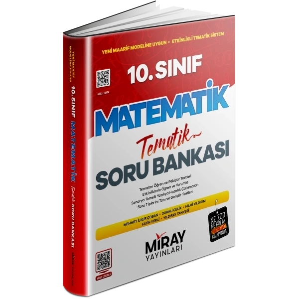 Miray 10. Sınıf Matematik Tematik Soru Bankası Yeni