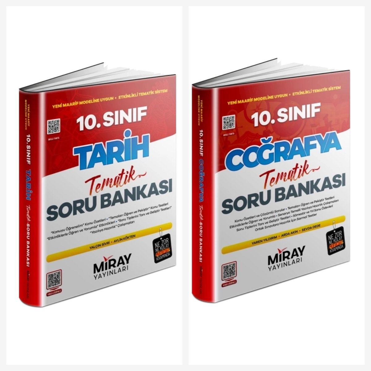 Miray 10. Sınıf Tarih & Coğrafya Soru Bankası Miray 10. Sınıf Tarih & Coğrafya Soru Bankası