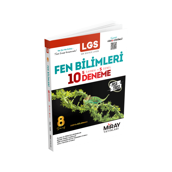 Miray 8. Sınıf Fen Bilimleri 10 Deneme