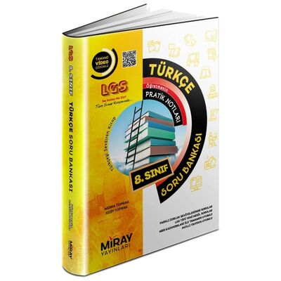 Miray 8. Sınıf Türkçe Soru Bankası