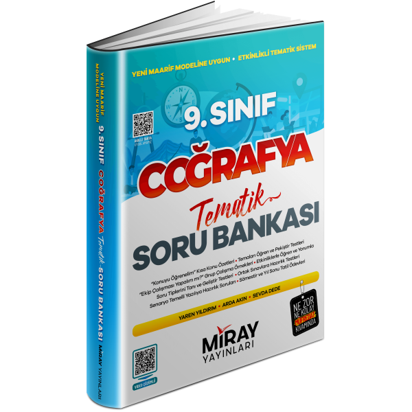 Miray 9. Sınıf Coğrafya Tematik Soru Bankası