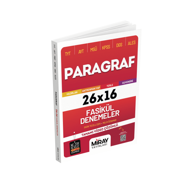 Miray TYT Paragraf 16 Deneme