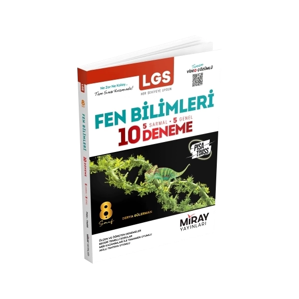 Miray Yayınları 8. Sınıf Fen Bilimleri 10 Deneme