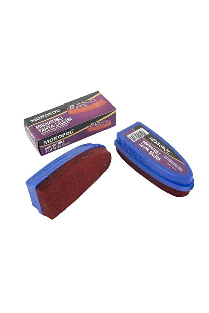 Monopol Mıknatıslı Tahta Silgisi Monopol Mıknatıslı Tahta Silgisi