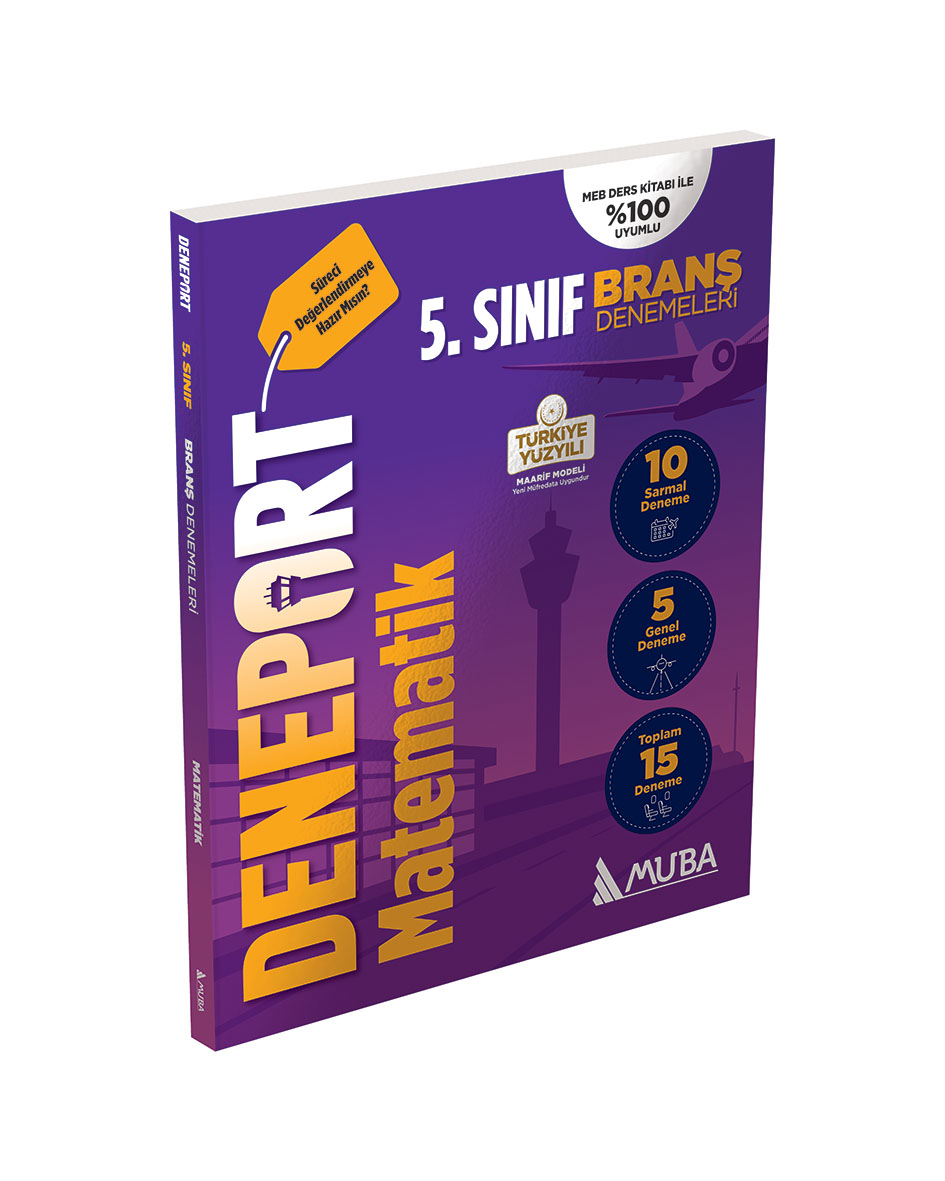 Muba 5. Sınıf Deneport Matematik Branş Denemesi