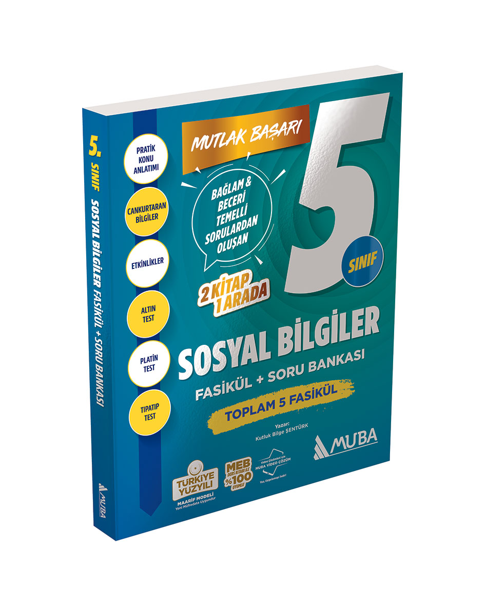 Muba 5.Sınıf Sosyal Bilgiler Fasikül + Soru Bankası Muba 5.Sınıf Sosyal Bilgiler Fasikül + Soru Bankası