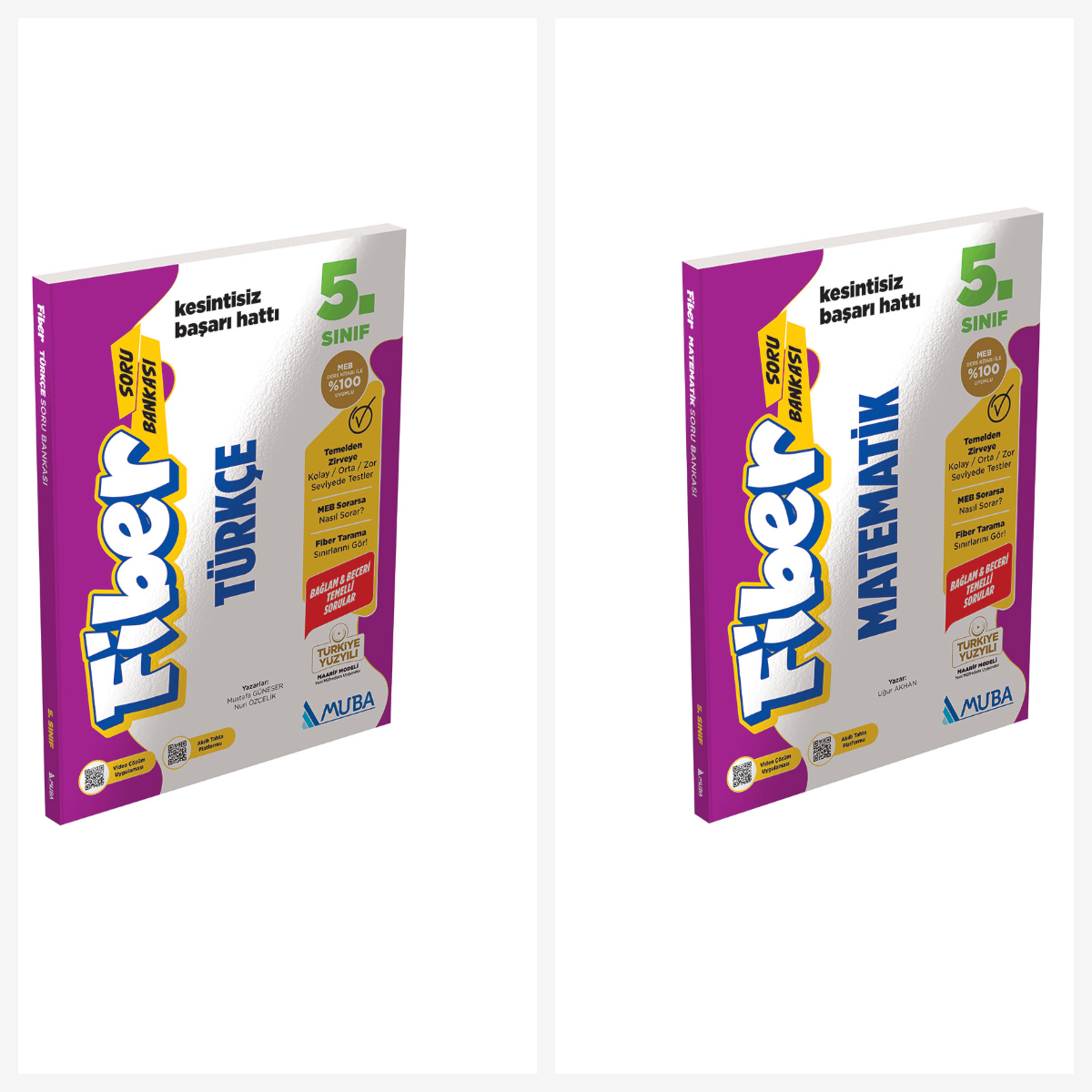 Muba 5.Sınıf Türkçe+Matematik  Fiber Soru Bankası