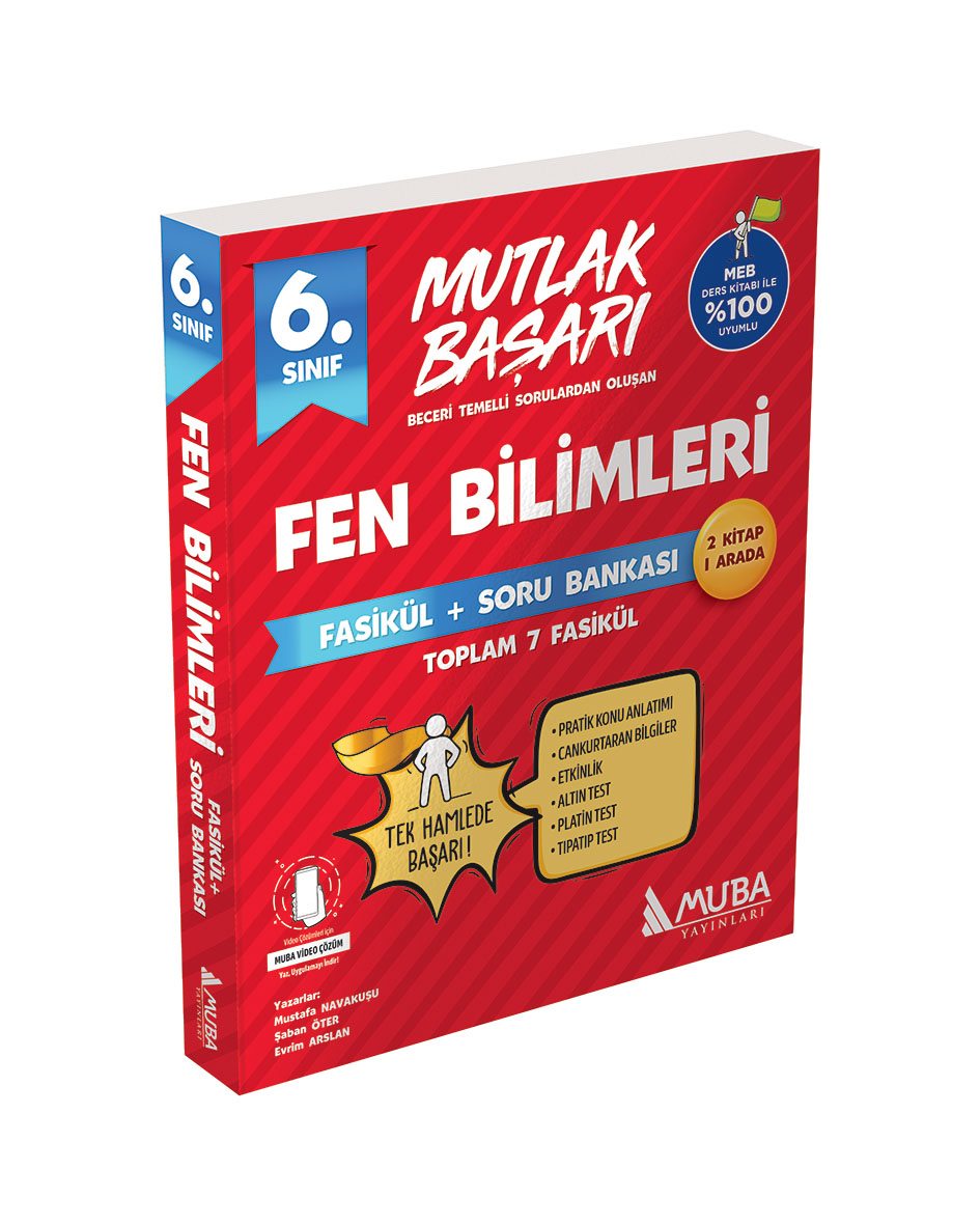 Muba 6. Sınıf Fen Bilimleri Fasikül + Soru Bankası Muba 6. Sınıf Fen Bilimleri Fasikül + Soru Bankası
