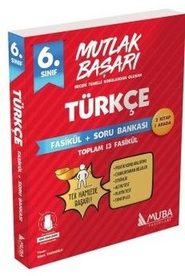 Muba 6. Sınıf Türkçe Fasiküller+soru Bankası