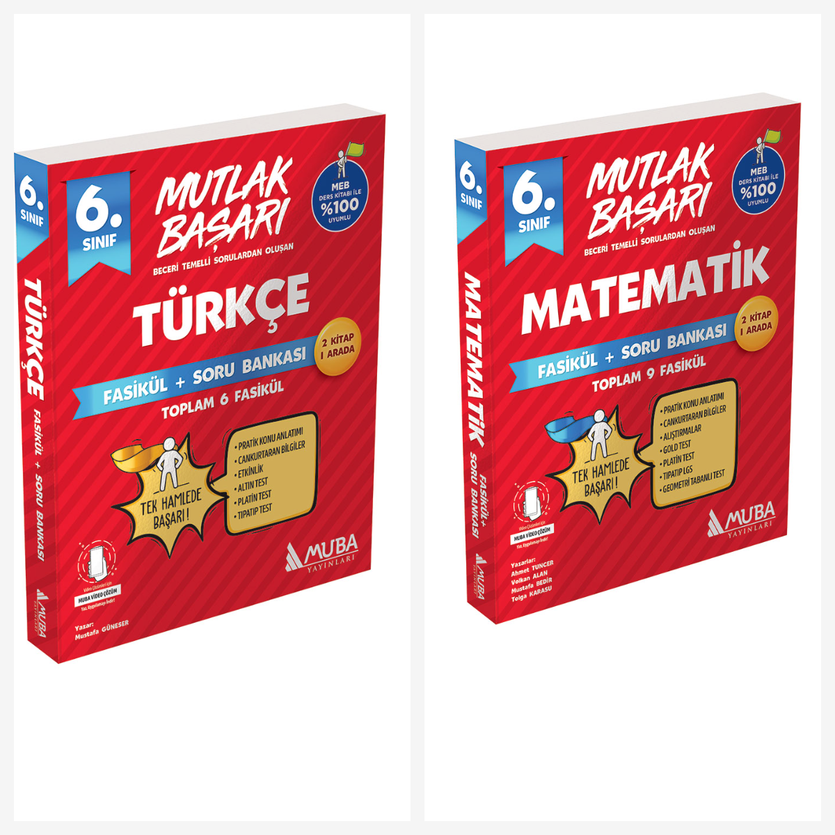 Muba 6. Sınıf Türkçe & Matematik Fasikül + Soru Bankası