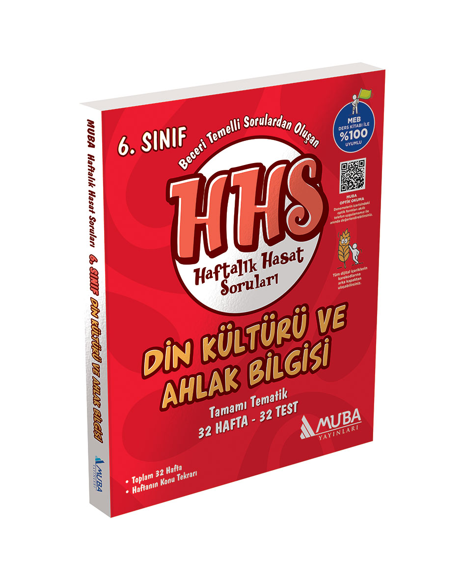 Muba 6.Sınıf Din Kültürü Haftalık Hasat Soruları (HHS) Muba 6.Sınıf Din Kültürü Haftalık Hasat Soruları (HHS)