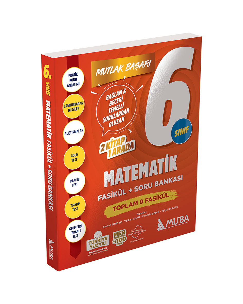 Muba 6.Sınıf Matematik Fasikül+Soru Bankası