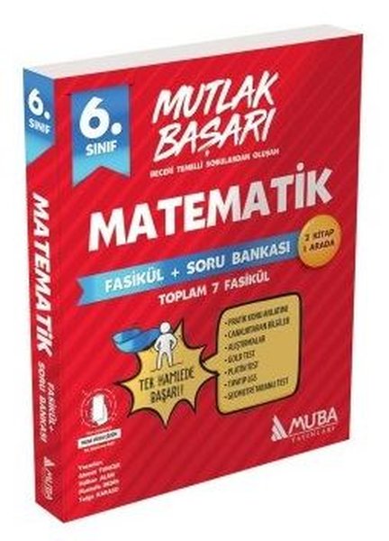 Muba 6.sınıf Matematik Fasiküller+soru Bankası