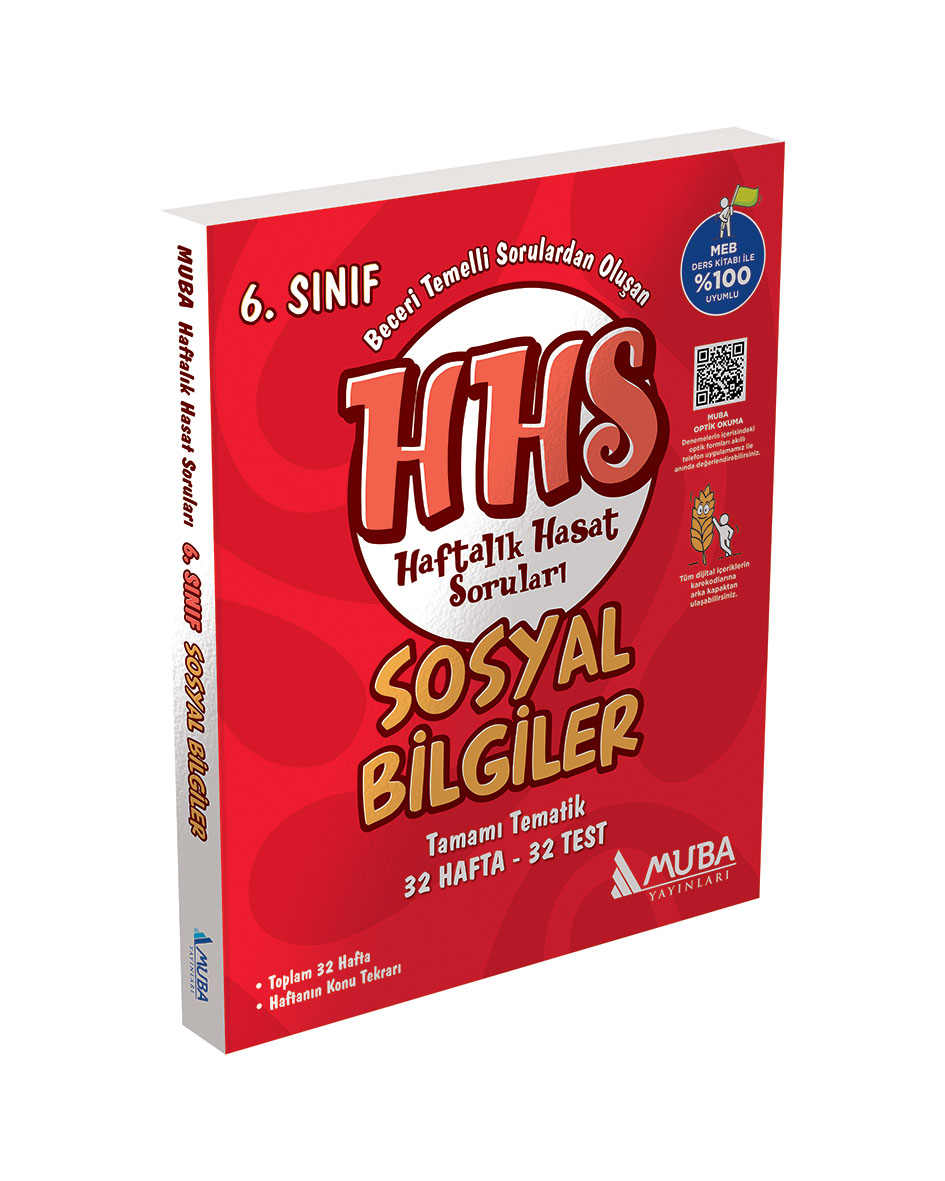 Muba 6.Sınıf Sosyal Bilgiler Haftalık Hasat Soruları (HHS) Muba 6.Sınıf Sosyal Bilgiler Haftalık Hasat Soruları (HHS)