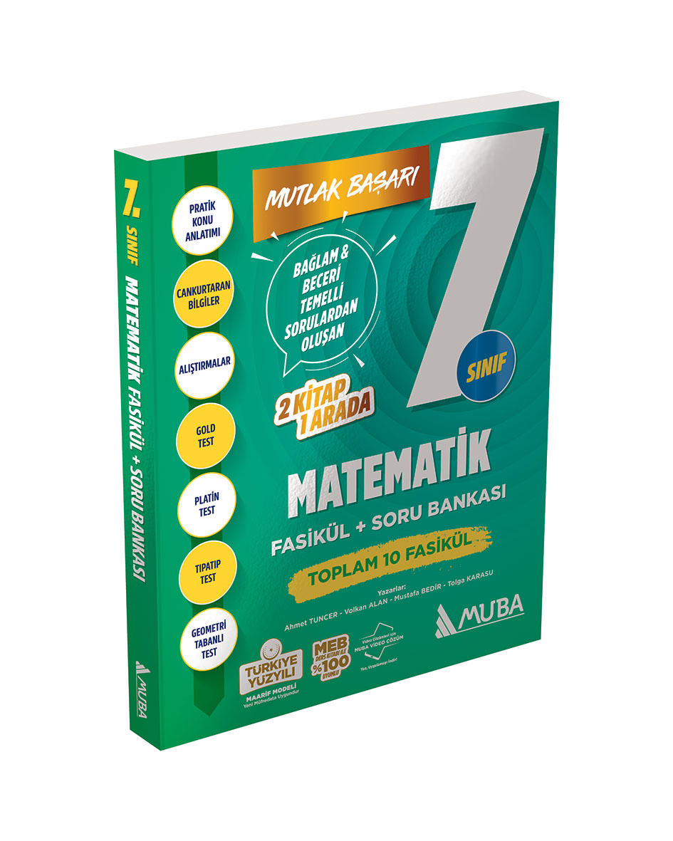 Muba 7.Sınıf Matematik Fasikül+Soru Bankası