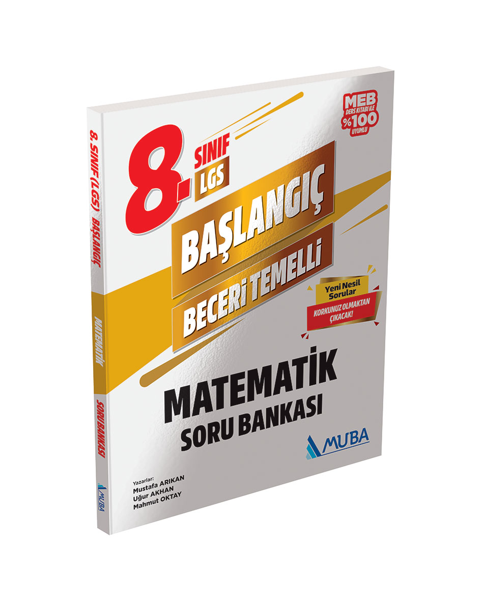Muba 8.Sınıf Başlangıç Matematik Soru Bankası Muba 8.Sınıf Başlangıç Matematik Soru Bankası