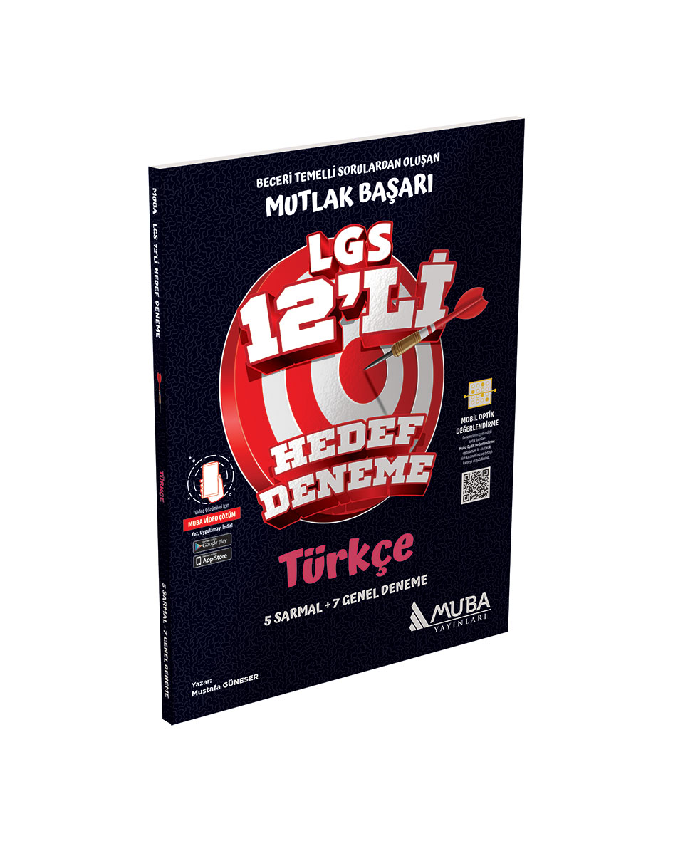 Muba Mutlak Başarı LGS 8.Sınıf Türkçe 12 Li Hedef Deneme Muba Mutlak Başarı LGS 8.Sınıf Türkçe 12 Li Hedef Deneme