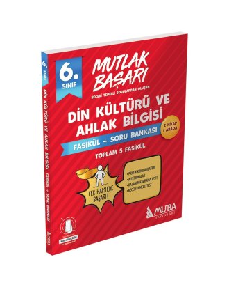 Muba Yayınları 6.Sınıf Din Kültürü Fasikül + Soru Bankası
