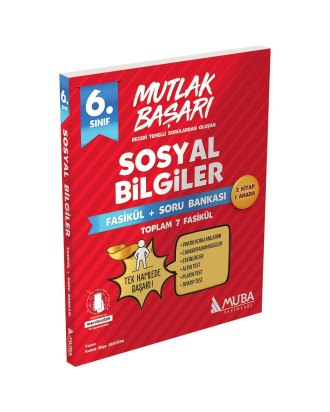Muba Yayınları 6.Sınıf Sosyal Bilgiler Fasikül + Soru Bankası