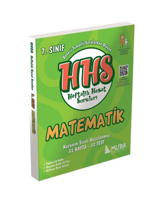 Muba Yayınları 7.Sınıf Matematik Haftalık Hasat Soruları HHS Muba Yayınları 7.Sınıf Matematik Haftalık Hasat Soruları HHS