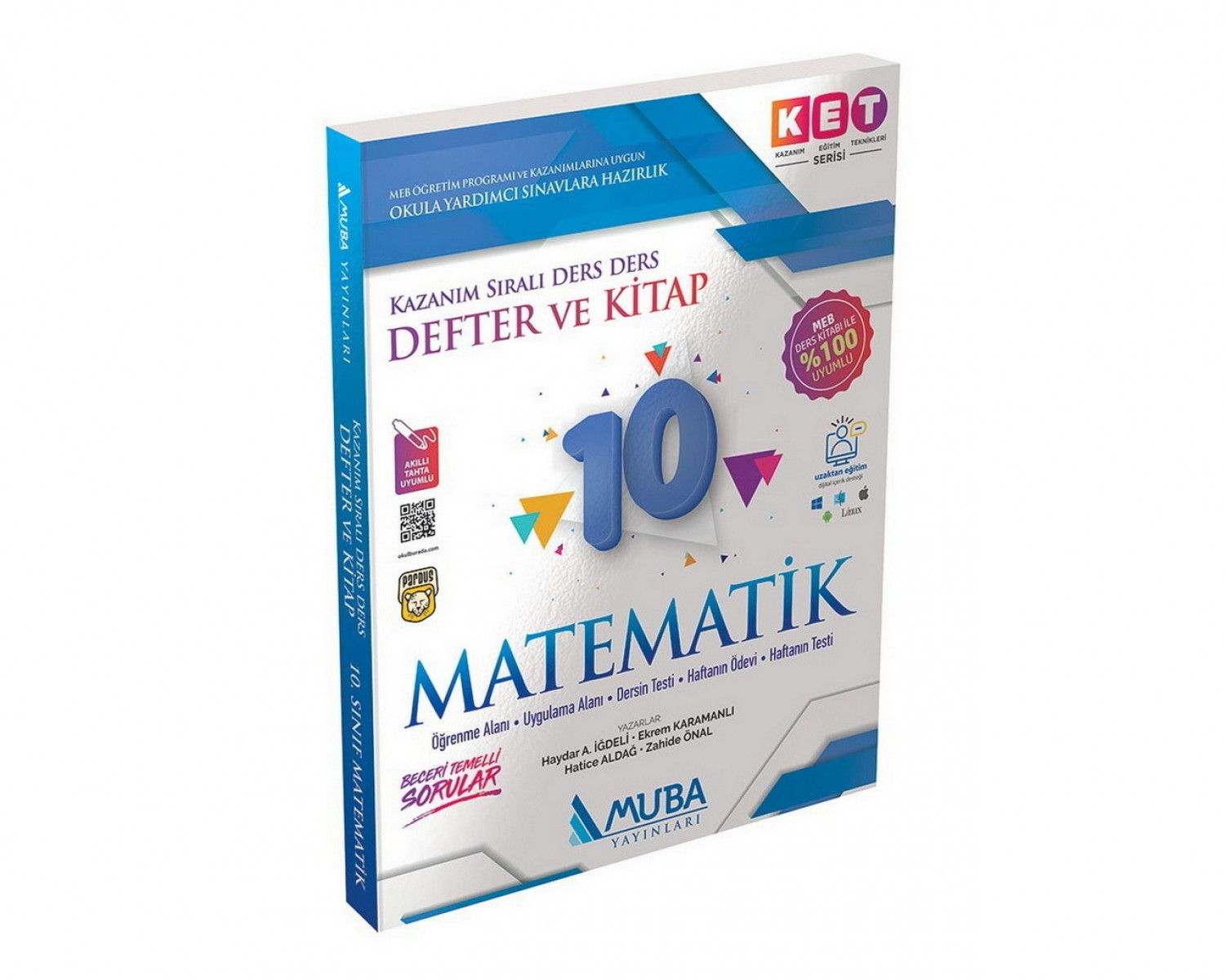 Muba Yayınları KET Serisi 10. Sınıf Matematik Defter ve Kitap