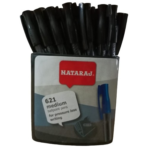 Nataraj 621 Tükenmez Kalem Siyah 45'li Nataraj 621 Tükenmez Kalem Siyah 45'li