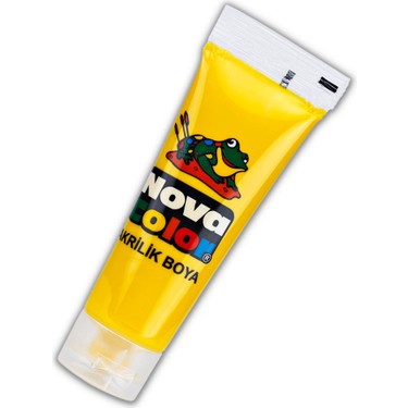Nova Color Tüp Akrilik Boya 75 Gram Sarı Nova Color Tüp Akrilik Boya 75 Gram Sarı