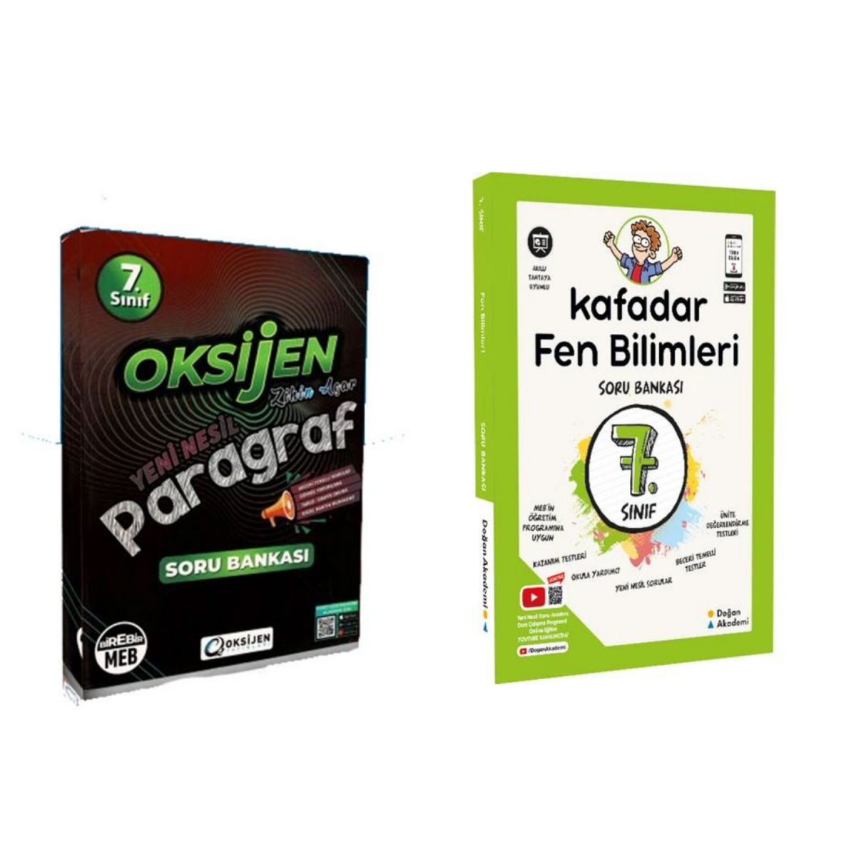 Oksijen Yayınları 7.sınıf Paragraf & Kafadar Fen Bilimleri Soru Bankaları Oksijen Yayınları 7.sınıf Paragraf & Kafadar Fen Bilimleri Soru Bankaları
